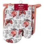 Miss Lucy Kurki ovenhandschoen en pan lap set van 2 stuks 18, Huis en Inrichting, Ophalen of Verzenden, Nieuw