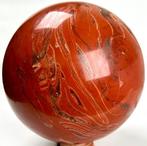 Red Jaspis Large Fine AAA Red Jasper Sphere - Hoogte: 20.41, Verzamelen, Mineralen en Fossielen