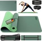 Yogamat - Fitness mat - Sportmat - Yoga mat extra dik - 183x, Verzenden, Zo goed als nieuw