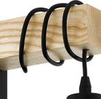EGLO Townshend 5 Wandlamp - E27 - 27,5 cm - Hout -, Huis en Inrichting, Lampen | Wandlampen, Ophalen of Verzenden, Zo goed als nieuw