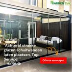 Glazen Schuifwanden - enkele of dubbele glazen schuifwand, Nieuw, Veranda