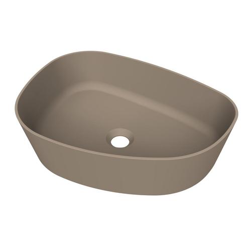 Arcqua Rocker Opbouw Waskom Organisch L 50x37 Mat Truffel, Doe-het-zelf en Verbouw, Sanitair, Overige typen, Nieuw, Ophalen of Verzenden