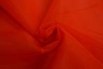 50 meter organza stof - Rood - 150cm breed, 120 cm of meer, Ophalen of Verzenden, Polyester, Rood