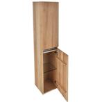 Wiesbaden Vision OAK Kolomkast met 2 deuren - 160x35x35, Huis en Inrichting, Badkamer | Badkamermeubels, Ophalen of Verzenden