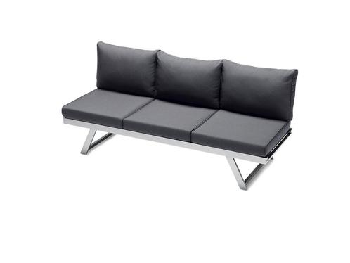 Sieger Auckland Lounge/Ligbed - Grafiet/grijs, Tuin en Terras, Tuinsets en Loungesets, Ophalen of Verzenden