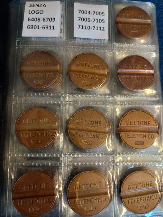 Collectie telefoonkaarten - Telefoontoken - Gettone, Antiek en Kunst, Antiek | Speelgoed