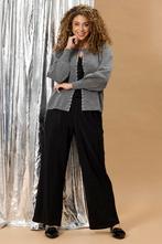 ZHENZI wijde glitter broek Maat:, Kleding | Dames, Verzenden, Nieuw, Overige kleuren