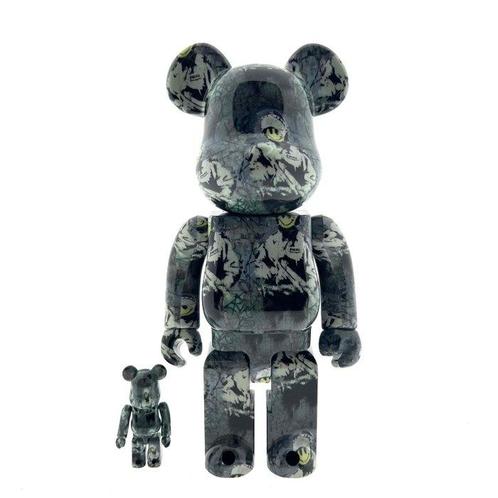Bearbrick Medicom - BearBrick - Riot Cop / Banksy Brandalism, Antiek en Kunst, Kunst | Schilderijen | Modern