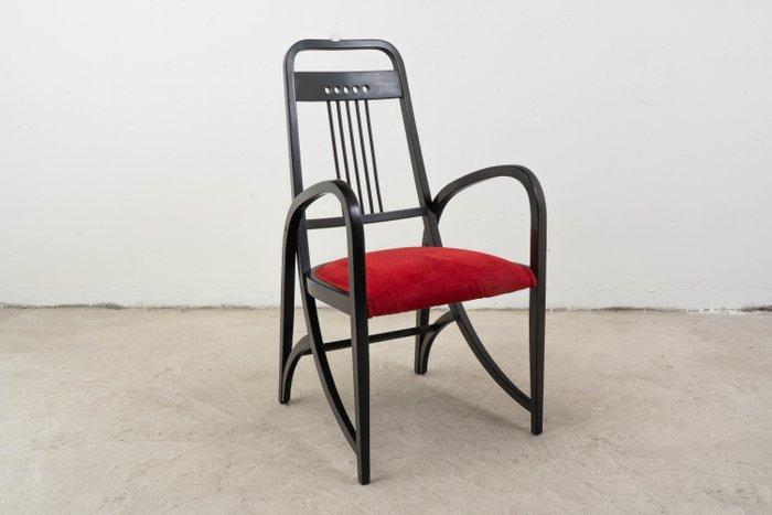 Thonet - Fauteuil - nummer 511 - Beuken, bekleding, Antiek en Kunst, Antiek | Meubels | Stoelen en Banken