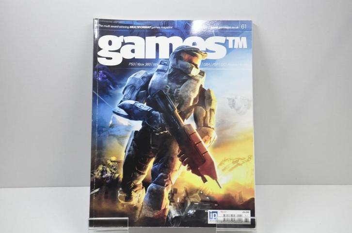 Games TM Magazine 61 Halo 3, Mass Effect Morgen in huis!, Boeken, Tijdschriften en Kranten, Overige typen, Zo goed als nieuw, Ophalen of Verzenden