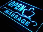 OPEN Massage neon bord lamp LED verlichting reclame lichtbak, Verzamelen, Verzenden, Nieuw