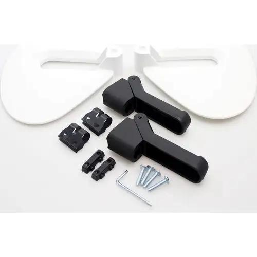 POLISPORT Protectiekit en voetrusten Guppy Junior - wit, Kinderen en Baby's, Kinderstoelen, Nieuw, Ophalen of Verzenden