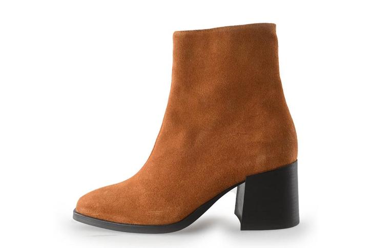 Scotch & Soda Enkellaarzen in maat 38 Bruin | 15% korting, Kleding | Dames, Schoenen, Bruin, Zo goed als nieuw, Lage of Enkellaarzen