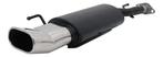 Novus RVS sportuitlaat Opel Astra G Hatchback - 75x135mm DTM, Verzenden, Nieuw