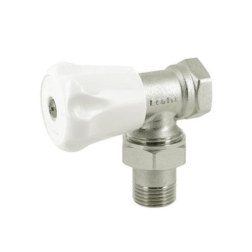 Bonfix radiatorkraan haaks 1/2 met koppeling, Doe-het-zelf en Verbouw, Verwarming en Radiatoren, Ophalen of Verzenden