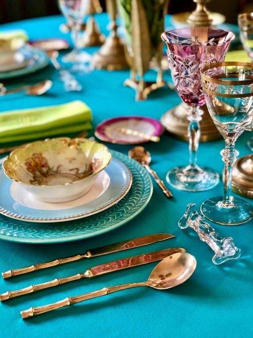 Tafelkleed voor grote tafels, met een elegante, Antiek en Kunst, Antiek | Meubels | Tafels