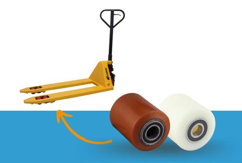 Palletwagenwielen of pompwagenwielen op voorraad, Doe-het-zelf en Verbouw, Zwenkwielen, Nieuw, Verzenden
