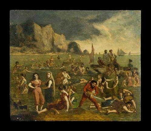 Jan Van De Kerkhove (1822-1881) - autre, Antiek en Kunst, Kunst | Schilderijen | Klassiek
