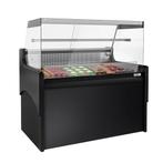 GGM Gastro | Koel/vleesvitrine - 1280mm & 1 plank | KFTH128, Verzenden, Nieuw in verpakking