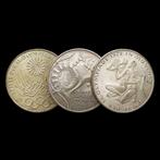 Duitsland. Lot with 3 Silver Coins (3x 10 Deutsche Mark) -