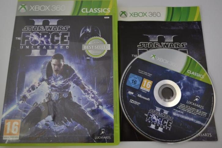 Star Wars - The Force Unleashed II - Classics (360), Spelcomputers en Games, Games | Xbox 360, 1 speler, Zo goed als nieuw, Verzenden