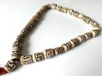 Handgesneden schedelkralen ketting - Yak-bot - Kali Skull, Antiek en Kunst, Kunst | Niet-Westerse kunst