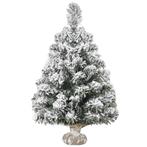 Mini Kunstmatige Kerstboom 60 Cm, Kunstmatige Spar Met Sneeu, Diversen, Kerst, Verzenden, Nieuw