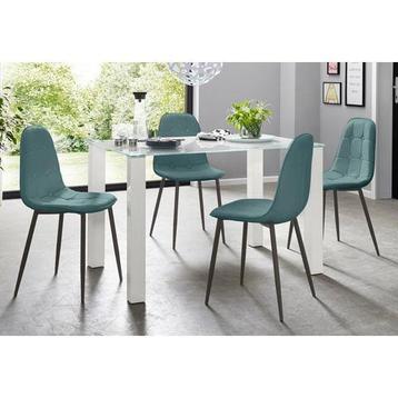 INOSIGN Eethoek met glazen tafel, breedte 120 cm (set, beschikbaar voor biedingen