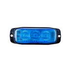 3-LED Blauwe flitser - R65 / R10 certificering E-markering, Ophalen of Verzenden