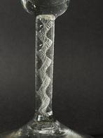 Wijnglas - Slingerglas - Glas - Air twist - 18e Eeuw, Antiek en Kunst