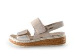 Rieker Sandalen in maat 40 Zilver | 10% korting, Kleding | Dames, Overige kleuren, Verzenden, Sandalen of Muiltjes, Zo goed als nieuw