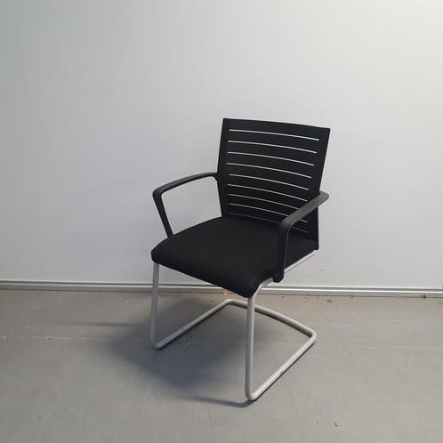Steelcase kantoorstoel - nieuwe zwarte stof (alleen per set), Huis en Inrichting, Stoelen, Ophalen of Verzenden