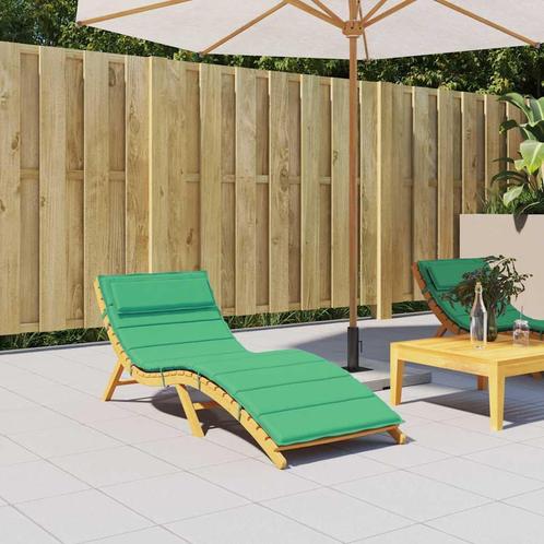 vidaXL Ligbedkussen 180x60x4 cm oxford stof groen, Huis en Inrichting, Woonaccessoires | Kussens, Groen, Nieuw, Verzenden