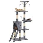 vidaXL Kattenkrabpaal met sisal krabpalen 138 cm, Dieren en Toebehoren, Katten-accessoires, Verzenden, Nieuw
