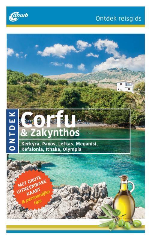 Ontdek Corfu & Zakynthos / ANWB Ontdek 9789018047740, Boeken, Reisgidsen, Zo goed als nieuw, Verzenden