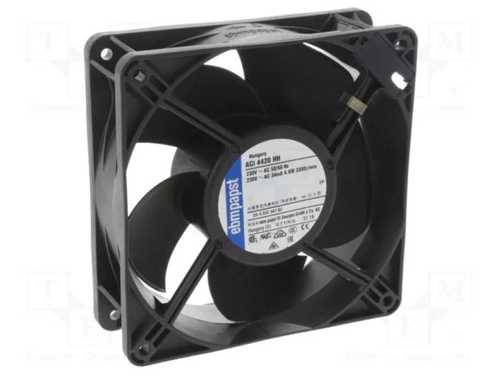 9203509001 - ACI 4420 HH - Axial Fan 119x119x38mm 230VAC, Doe-het-zelf en Verbouw, Overige Doe-het-zelf en Verbouw, Nieuw, Ophalen of Verzenden