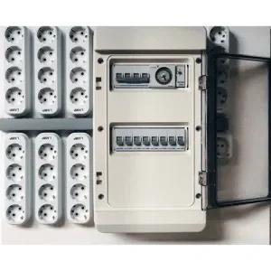 Schakelbord 12x1000 Watt, Doe-het-zelf en Verbouw, Elektra en Kabels