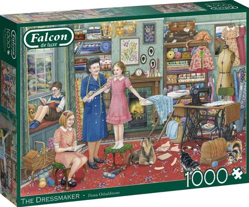 Falcon - The Dressmaker Puzzel (1000 stukjes) | Falcon -, Hobby en Vrije tijd, Denksport en Puzzels, Nieuw, Verzenden