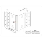 Aanbieding: Swingdeur Zijwand Wiesbaden UNI 90x90x200cm, Ophalen of Verzenden, Nieuw