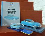 Tintin - ensemble auto 1/24 et 1/43 le taxi panhard dyna z, Nieuw