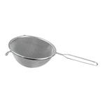 Zeef bol RVS met handvat, 24 cm, Hobby en Vrije tijd, Verzenden, Nieuw
