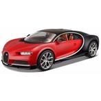 Modelauto Bugatti Chiron 1:18 rood - Modelauto