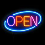 GGM Gastro | LED verlichtingsbord - OPEN - Veelkleurig & |, Verzenden, Nieuw, Effen, Bord(en)