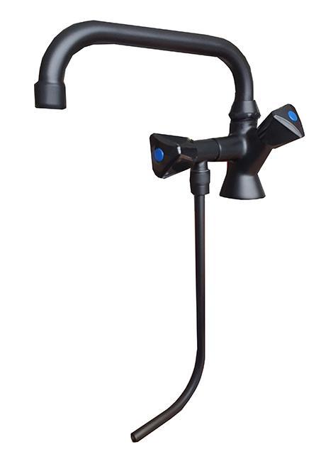 Spoelkraan met zwenkarm mat zwart, Zakelijke goederen, Horeca | Overige, Ophalen of Verzenden