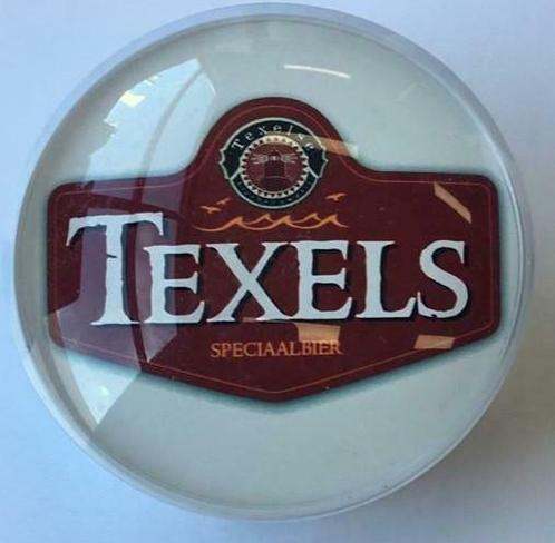 Occasion - Ronde taplens Texels speciaal bier bol 69 mmø, Zakelijke goederen, Horeca | Overige, Verzenden