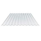 Polycarbonaat lichtplaat | 70/18 | 0,65 mm | Glashelder, Doe-het-zelf en Verbouw, Platen en Panelen, Nieuw, Overige materialen