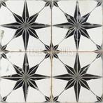 Vloertegel wandtegel fs star zwart 45x45 4-in-1 3d r10, Ophalen, Keramiek, Nieuw, 10 m² of meer