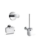 Sani Royal Toilet Accessoires Set Rond Chroom incl, Doe-het-zelf en Verbouw, Sanitair, Nieuw