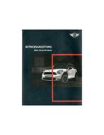 2010 MINI COUNTRYMAN INSTRUCTIEBOEKJE DUITS, Auto diversen, Handleidingen en Instructieboekjes