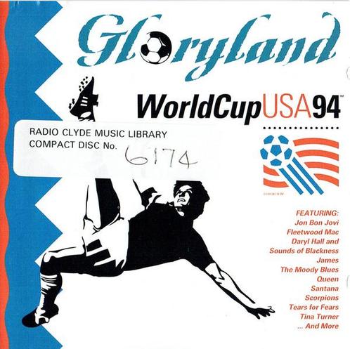 cd - Various - Gloryland (World Cup USA 94), Cd's en Dvd's, Cd's | Overige Cd's, Zo goed als nieuw, Verzenden
